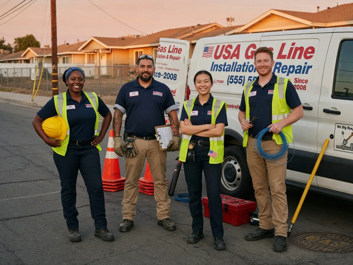 Gas Line Installation company in Bergman, AR